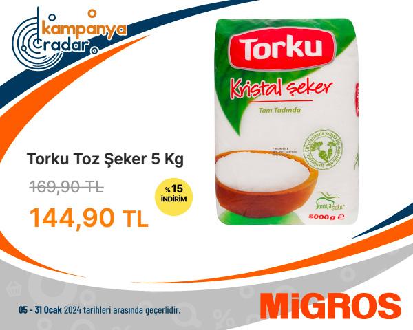 Migros Torku Toz Şeker 5 Kg