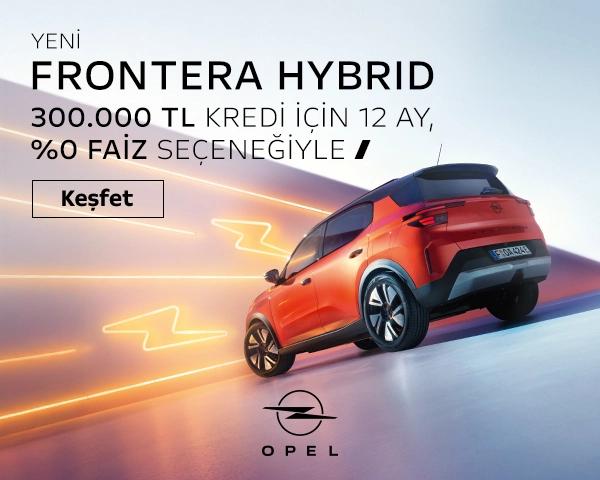 Yeni Opel Frontera Hybrid
