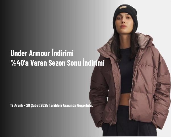 Under Armour İndirimi - %40'a Varan Sezon Sonu İndirimi