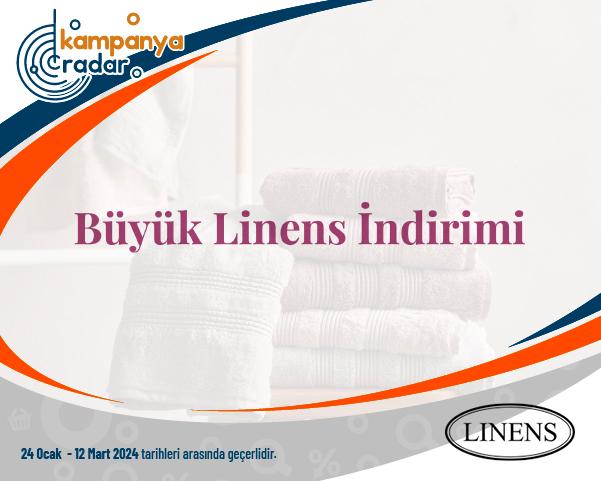 BÜYÜK LİNENS İNDİRİMİ