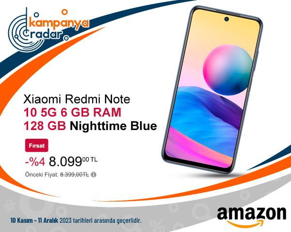 Xiaomi Redmi Note 10 5G 6 GB RAM 128 GB Nighttime Blue