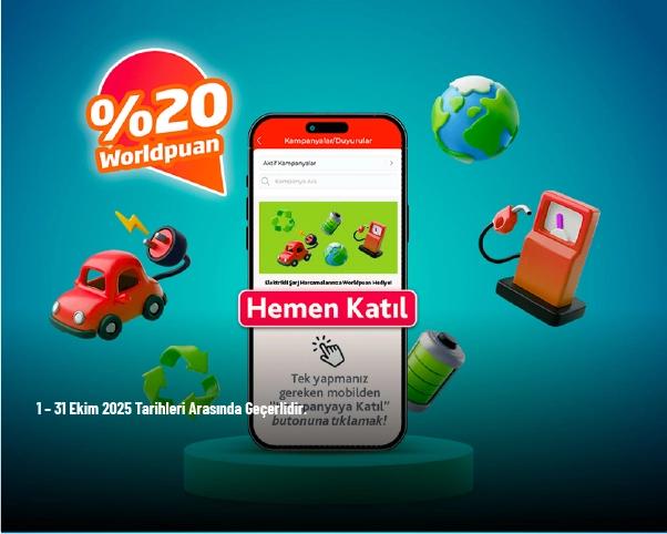 Elektrikli Araç Kampanyası - Albaraka'lılar Elektrikli Araç Şarj Dolumlarında 500 TL’ye Varan Worldpuan Kazanıyor