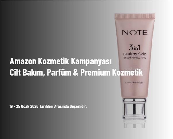 Amazon Kozmetik Kampanyası - Cilt Bakım, Parfüm & Premium Kozmetik