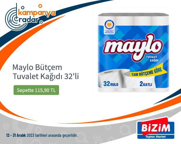Bizimtoptan Maylo Bütçem Tuvalet Kağıdı 32'li İndirimi