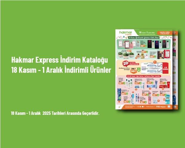 Hakmar Express İndirim Kataloğu - 18 Kasım - 1 Aralık İndirimli Ürünler