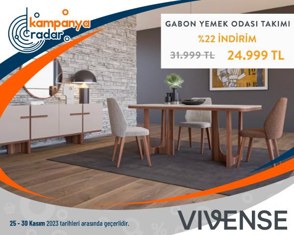 Vivense GABON YEMEK ODASI TAKIM İndirimi