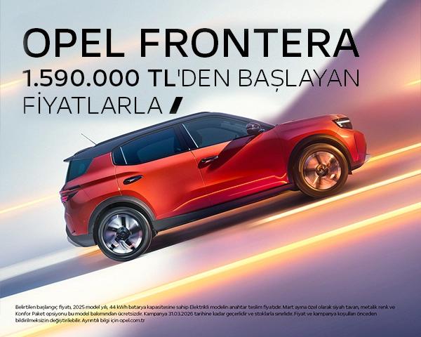 Yeni Opel Frontera Mart Kampanyası