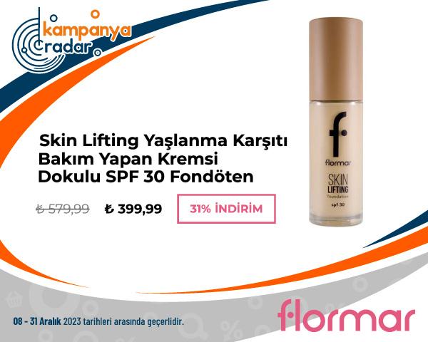 Flomar Skin Lifting Yaşlanma Karşıtı Bakım Yapan SPF 30 Fondöten İndirimi