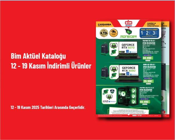 Bim Aktüel Kataloğu - 12 - 19 Kasım İndirimli Ürünler