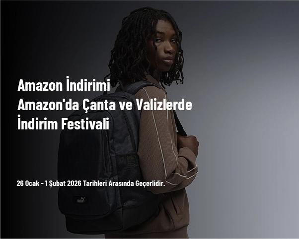 Amazon İndirimi - Amazon'da Çanta ve Valizlerde İndirim Festivali Amazon İndirimi - Amazon'da Çanta ve Valizlerde İndirim Festivali